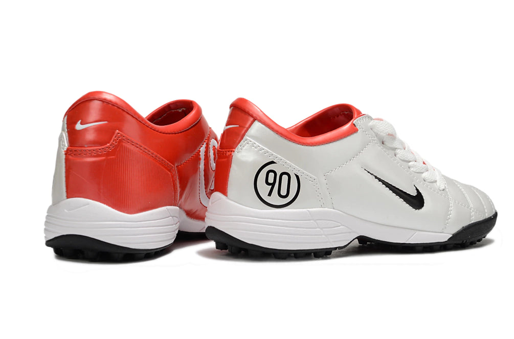 Chuteira Nike Total 90 Society - Branco/Vermelho