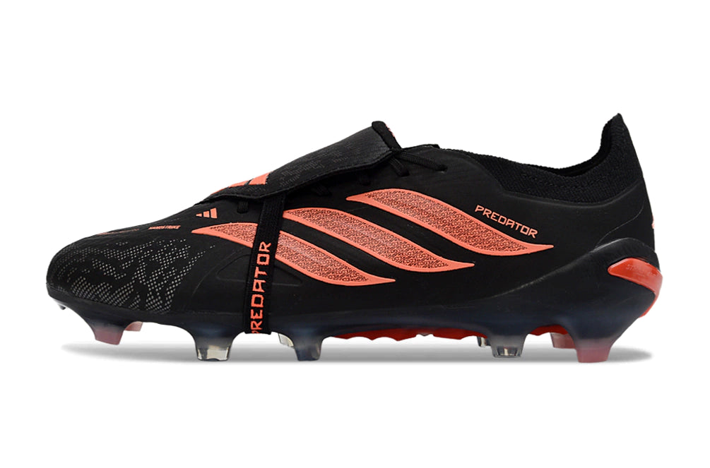 Chuteira Adidas Predator Tongue 26 Elite FG - Preto
