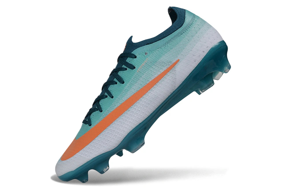 Chuteira Nike Mercurial Vapor 17 Elite FG - Azul/Laranja
