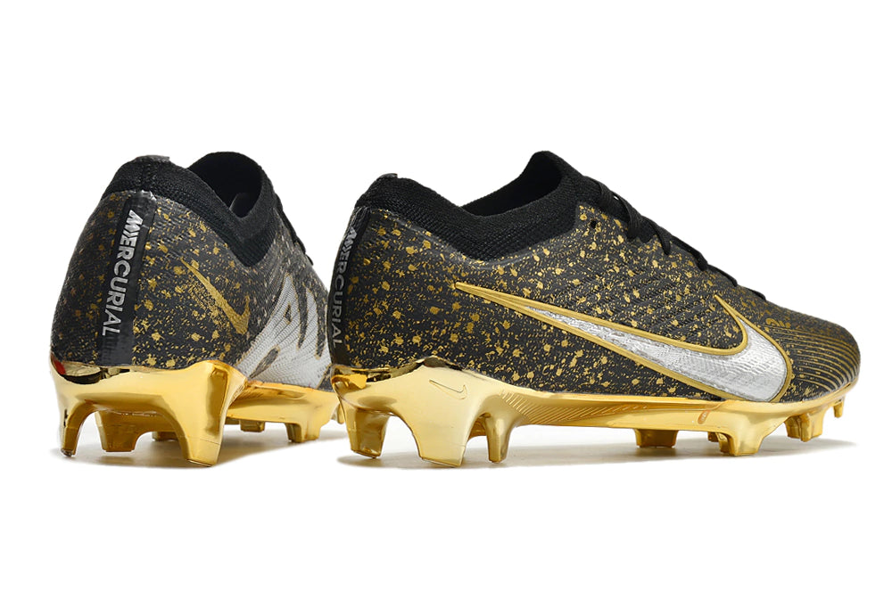 Chuteira Nike Air Zoom Mercurial Vapor 15 Elite FG - Preto/Branco