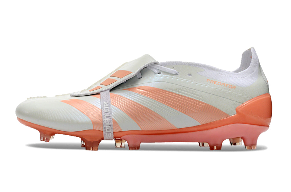 Chuteira Adidas Predstrike Elite Campo - Branco/Rose