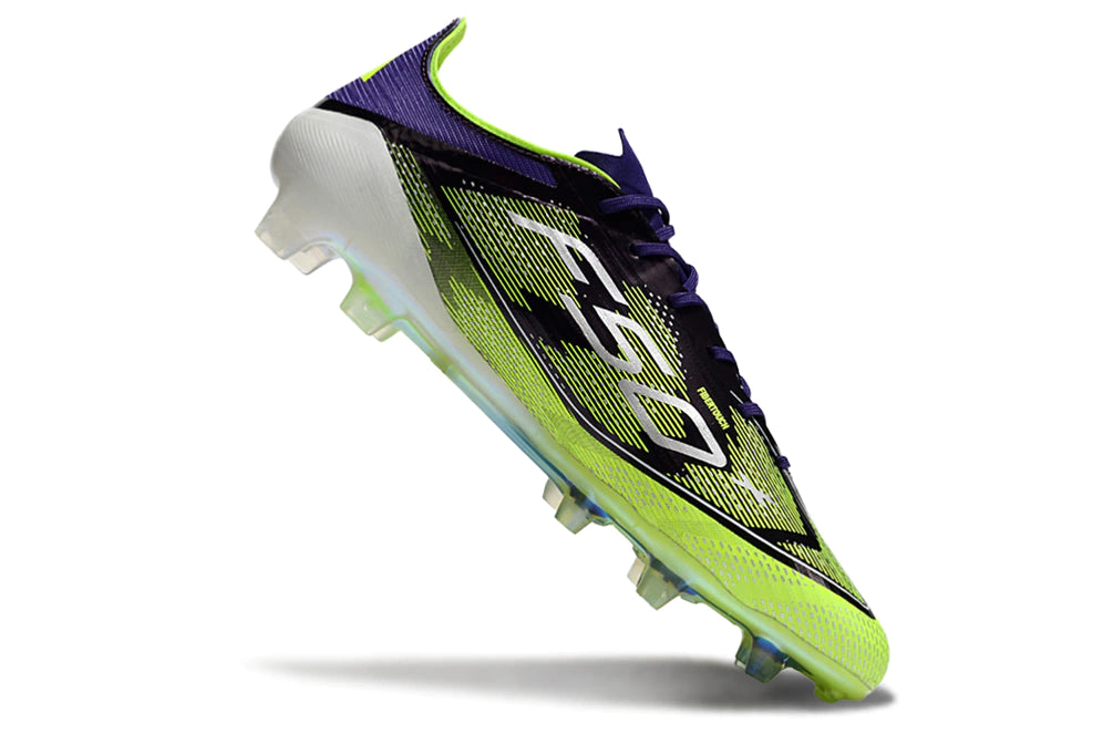 Chuteira Adidas F50 X Campo - Azul/Verde