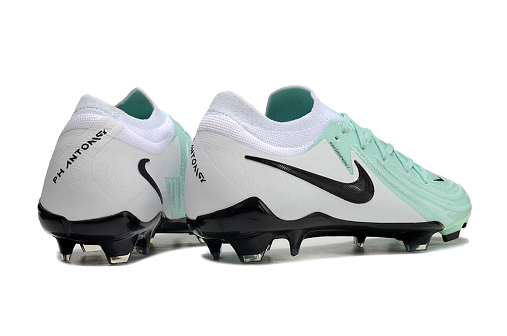 Chuteira Nike Campo Phantom GX2 Elite Campo FG - Branco/Azul claro
