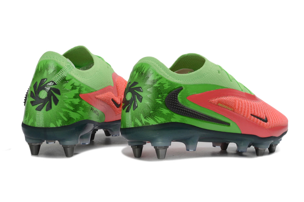 Chuteira Nike Phantom 6 Elite SG - Laranja/Verde