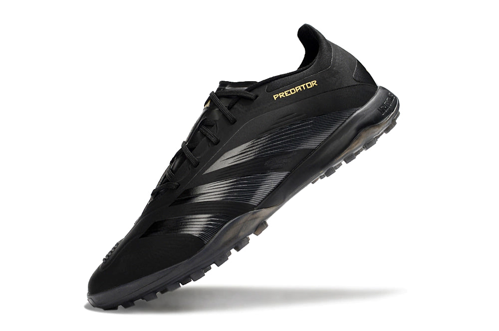 Chuteira Adidas Predator PredStrike Elite Society - Preto/Dourado