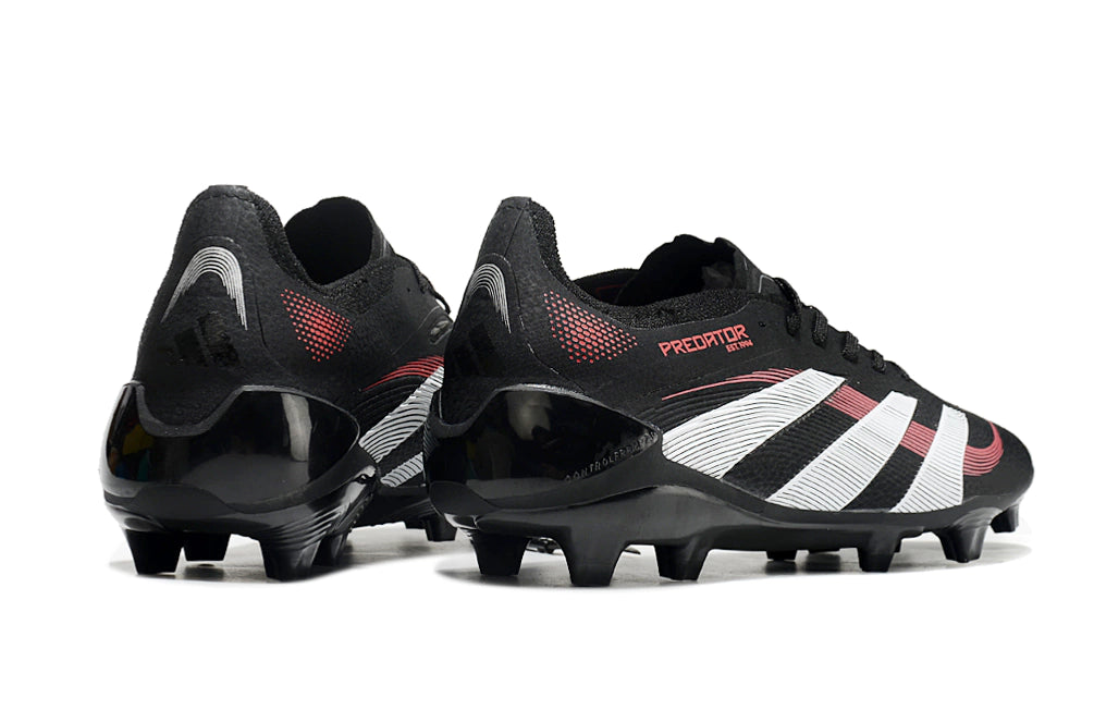 Chuteira Adidas Predator Elite 25 Campo FG - Preto/Branco