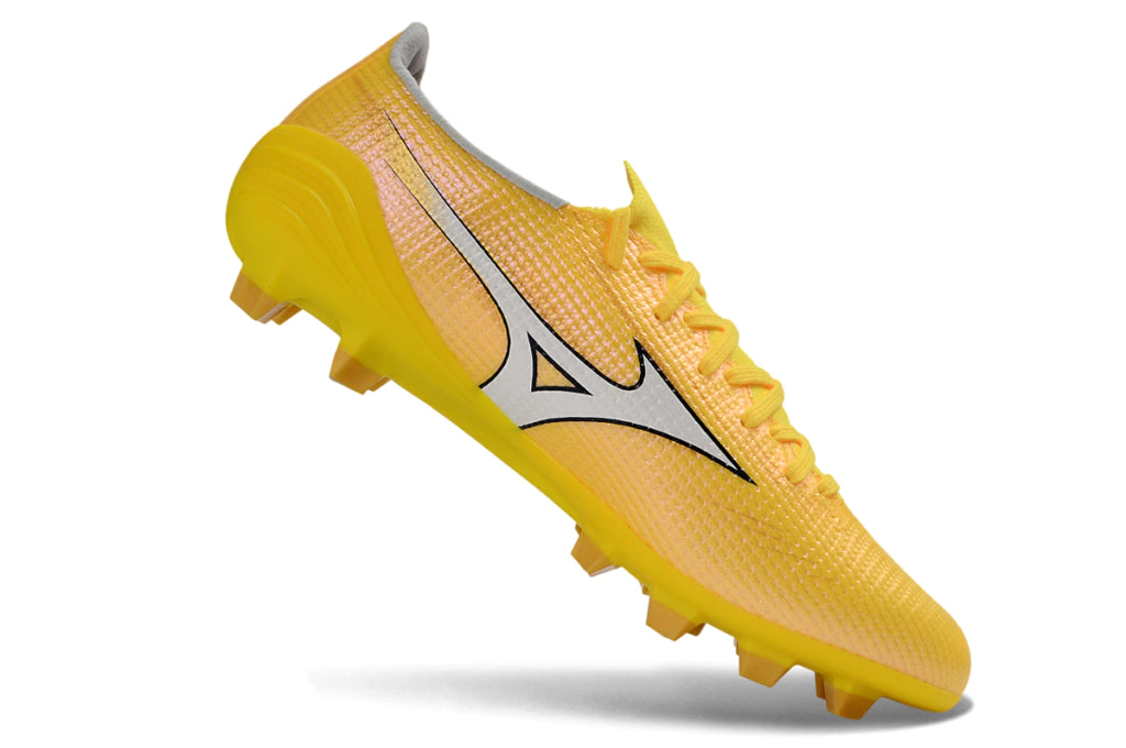 Chuteira Mizuno Alpha Japan 3 FG - Amarelo