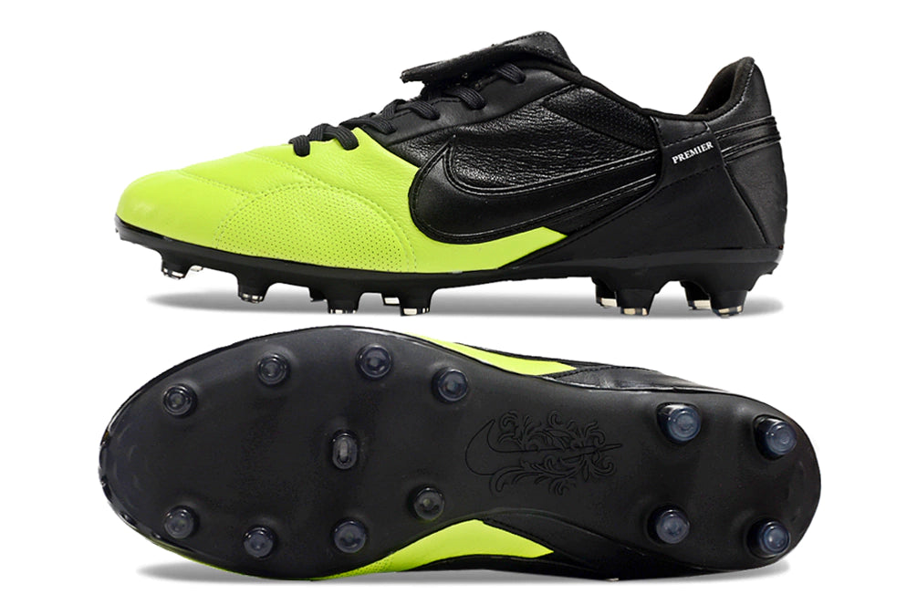 Chuteira Nike Premier 3 FG - Preto/Verde