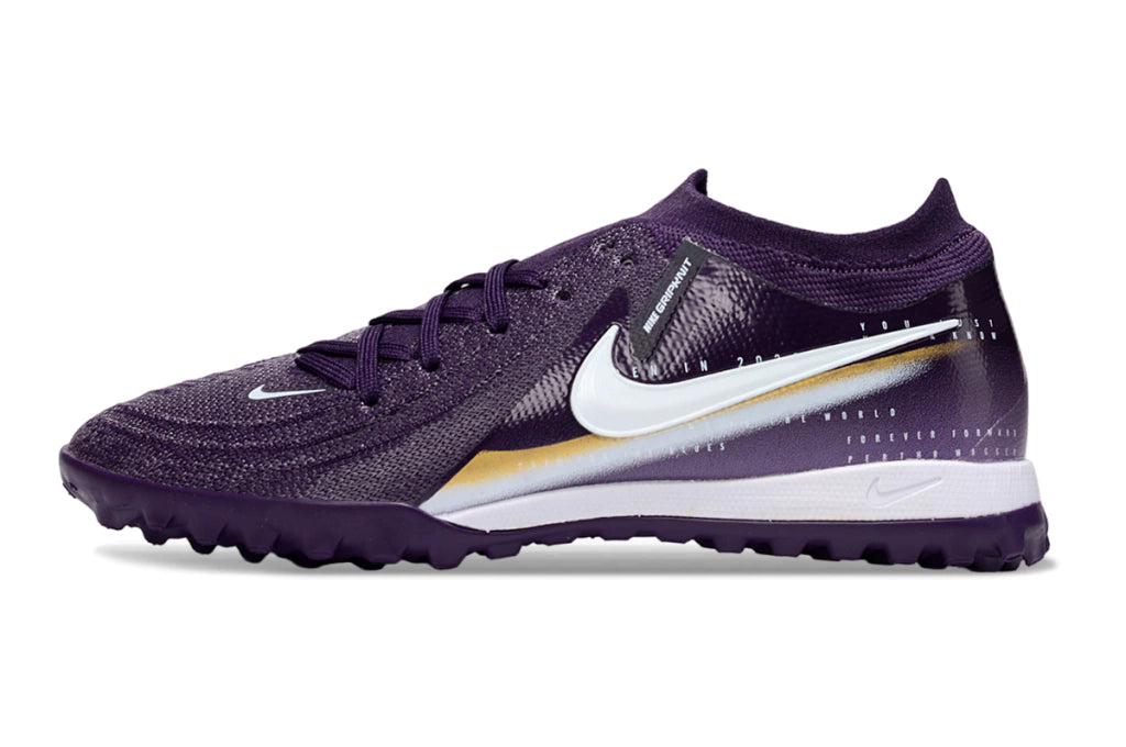 Chuteira Nike Phantom GX 2 Elite Society TF - Roxo