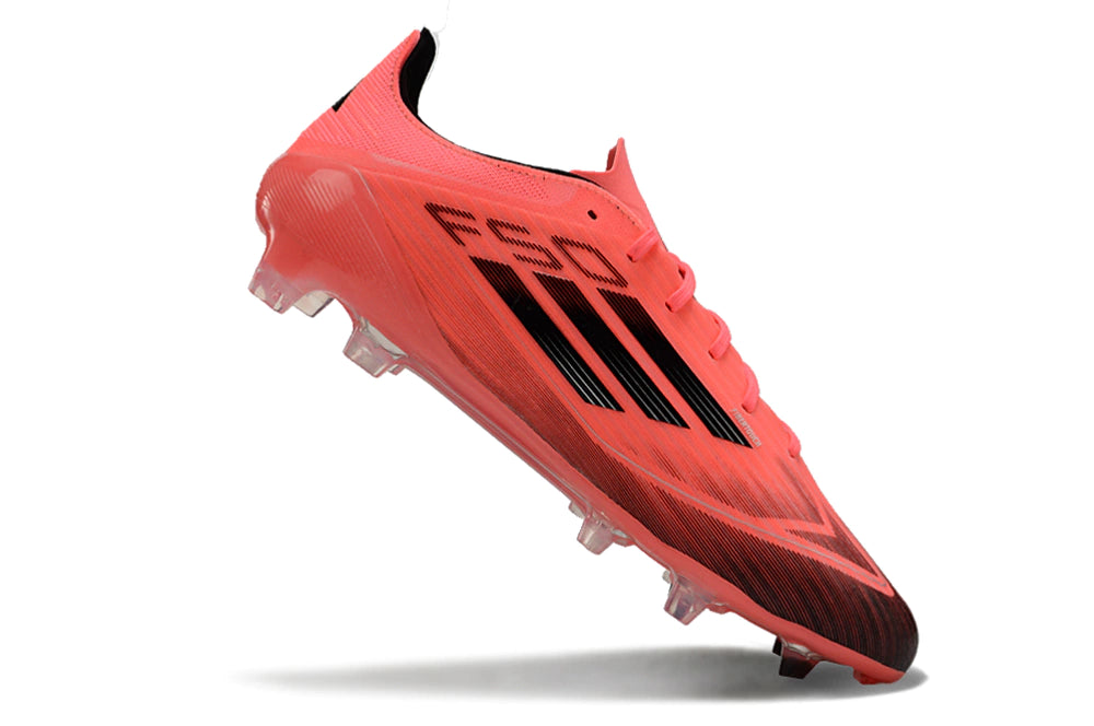 Chuteira Adidas F50 X Campo - Preto/Vermelho
