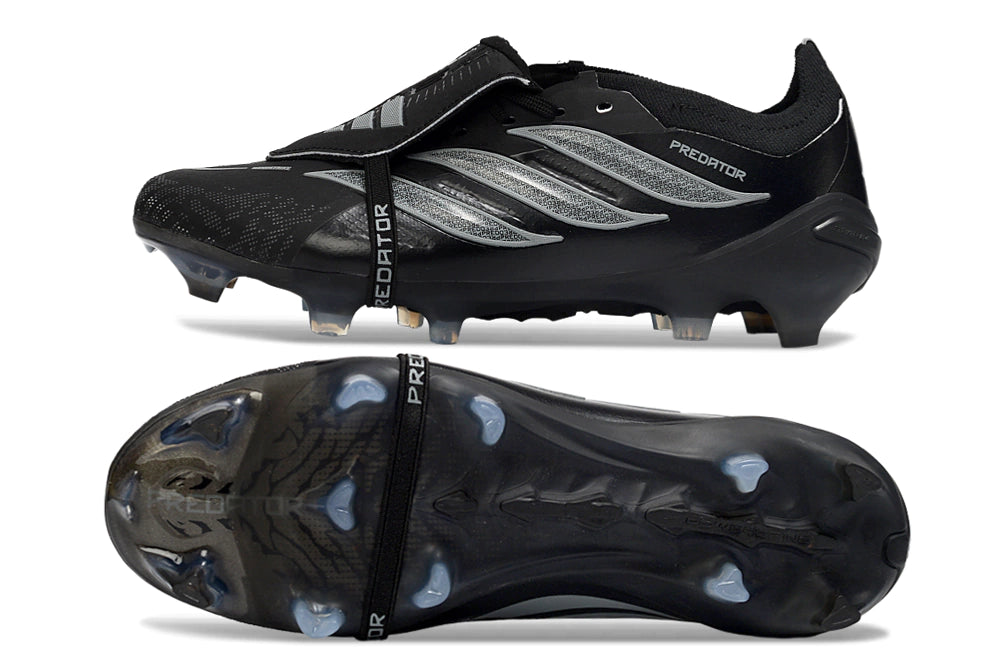 Chuteira Adidas Predator Tongue 26 Elite FG - Preto