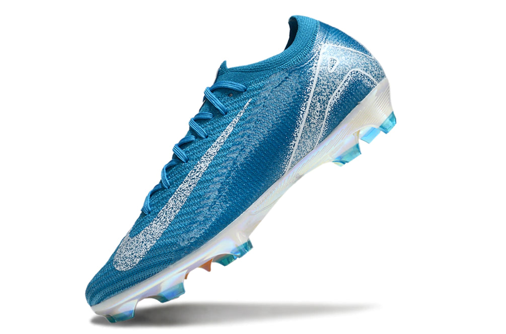 Chuteira Nike Air Zoom Mercurial Vapor 16 Elite FG - Azul Marinho/Branco