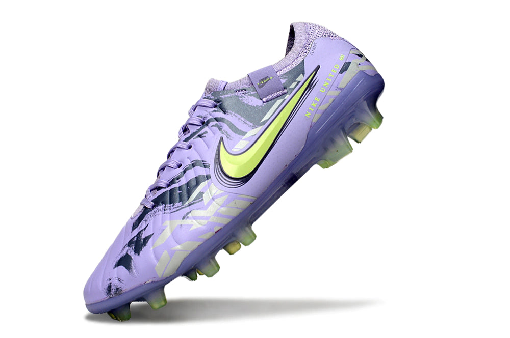 Chuteira Nike Tiempo Legend 10 Elite FG - Roxo "United Pack"