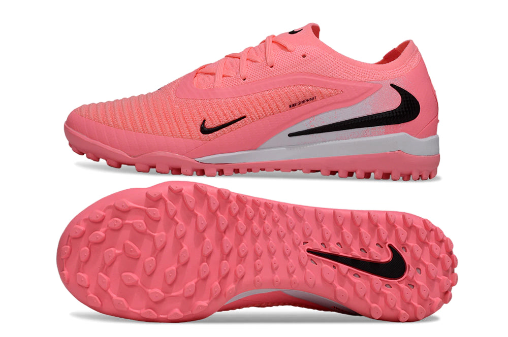Chuteira Nike Phantom ReactX 6 Pro Society TF - Rosa