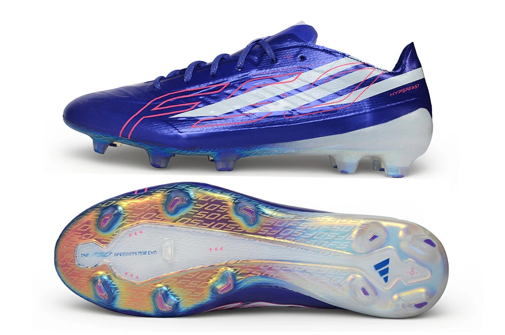 Chuteira Adidas F50 Hyperfast.1 Evo FG - Roxo