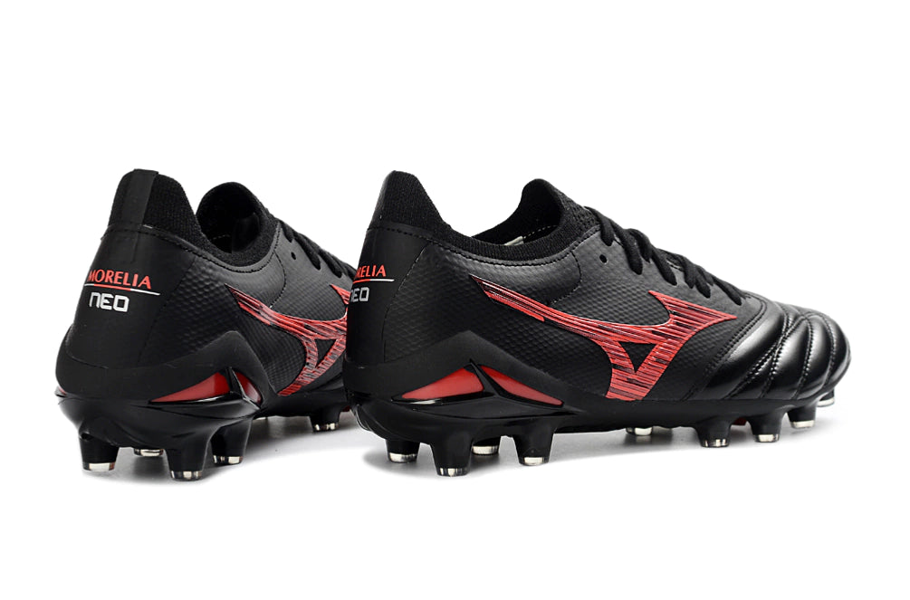Chuteira Mizuno Morelia Neo 4 Campo - Preto