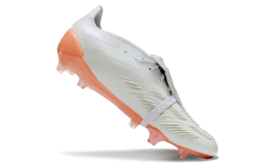 Chuteira Adidas Predstrike Elite Campo - Branco/Rose