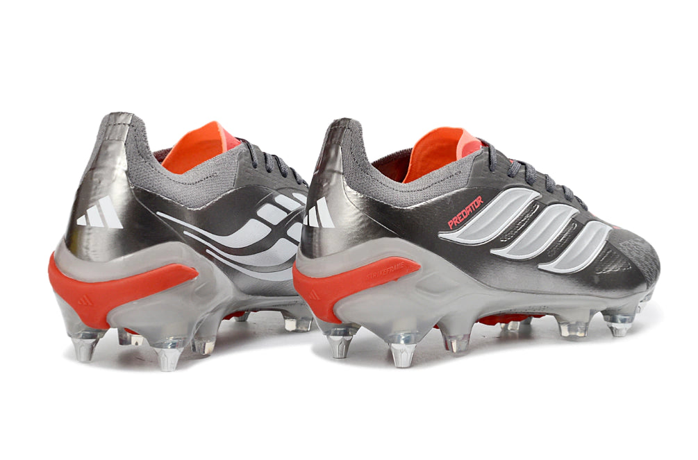 Chuteira Adidas Predator Elite 26 SG - Cinza