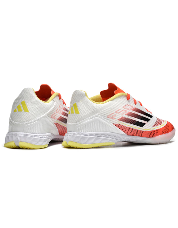 Chuteira Adidas X F50 Futsal - Branco/Laranja