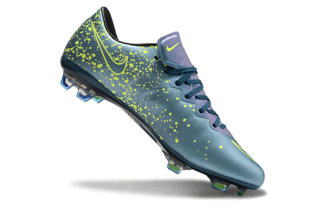 Chuteira Nike Mercurial Vapor 10 FG - Azul/Verde