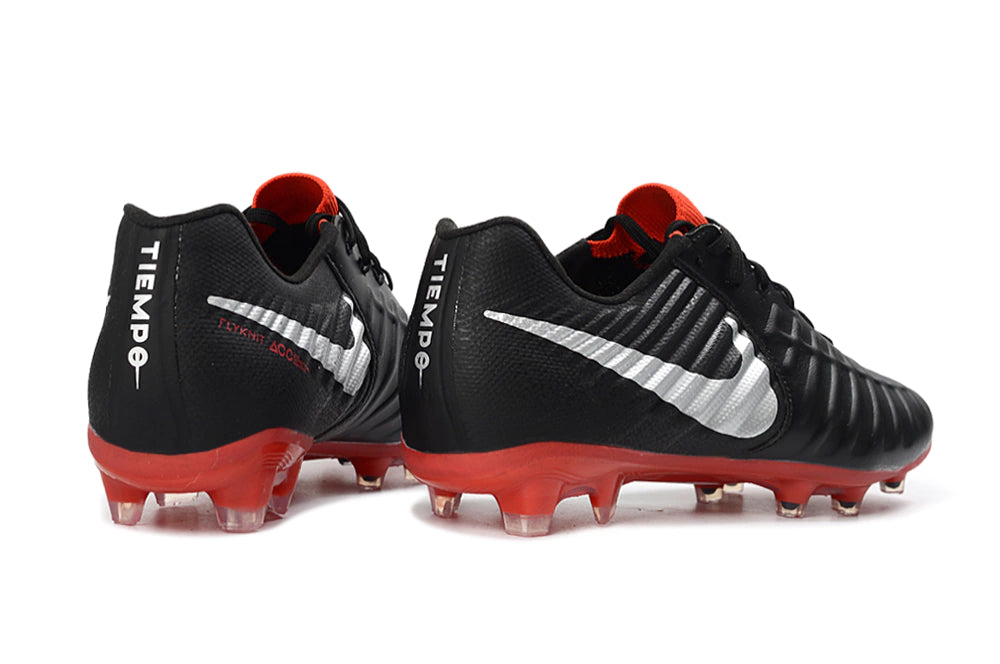 Chuteira Nike Tiempo Legend 7 Elite FG - Preto/Vermelho