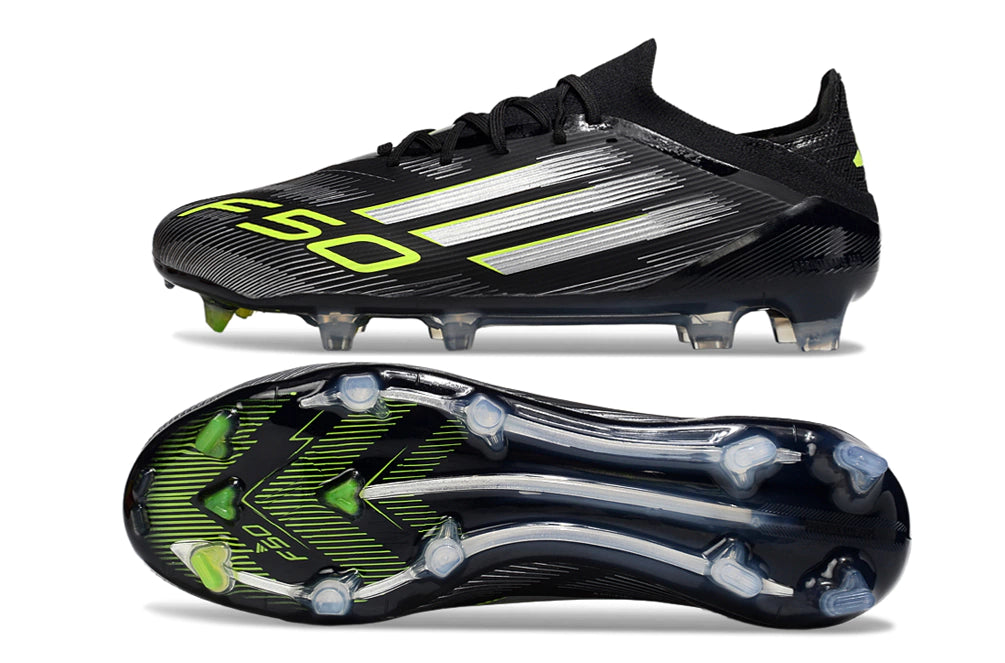 Chuteira Adidas F50 X Campo - Preto/Verde