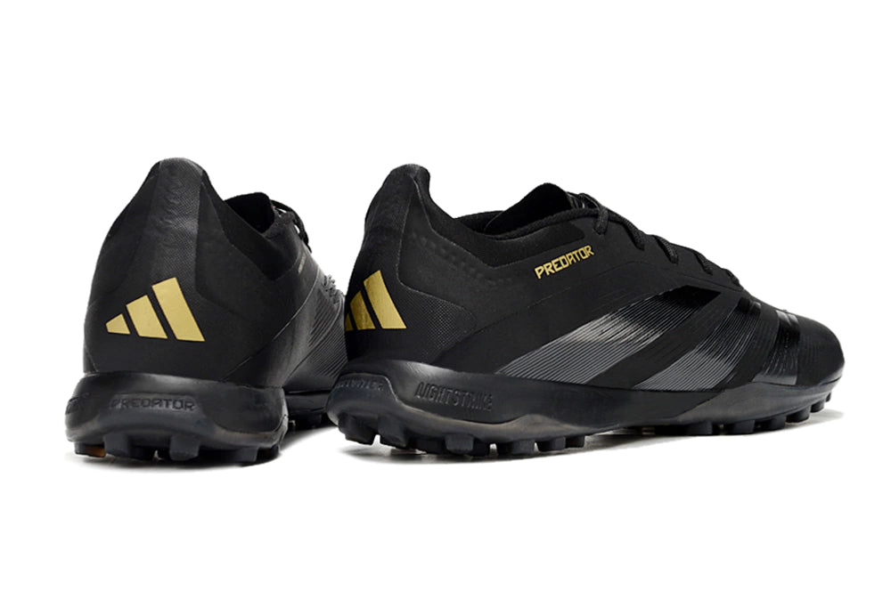 Chuteira Adidas Predator PredStrike Elite Society - Preto/Dourado