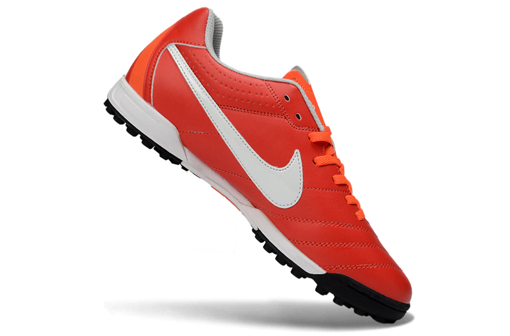 Chuteira Nike Tiempo 5 Society - Vermelho