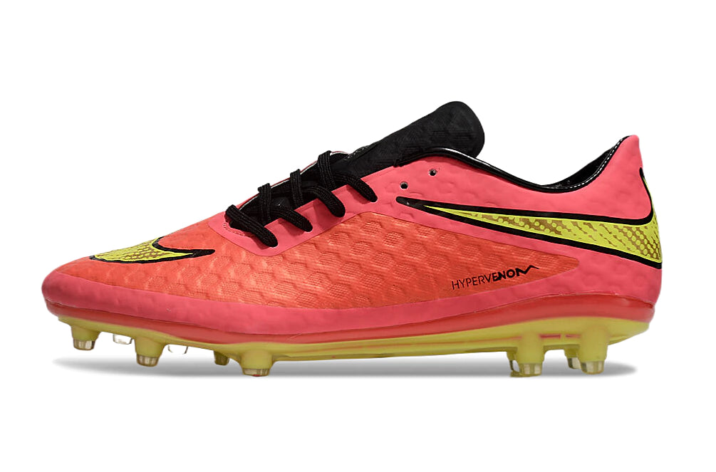 Chuteira Nike Hypervenom Phantom FG - Laranja/Amarelo