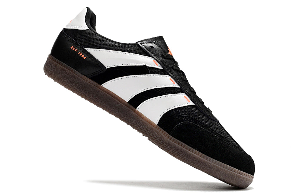 Chuteira Adidas Predator 24 League Futsal - Preto/Branco