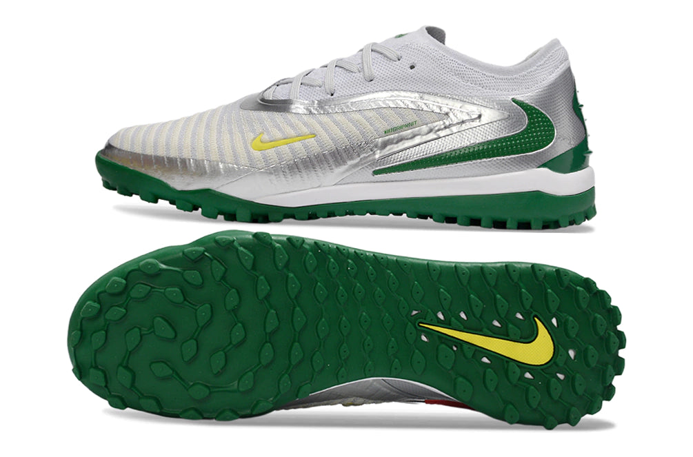 Chuteira Nike Phantom 6 Elite Society TF - Prata