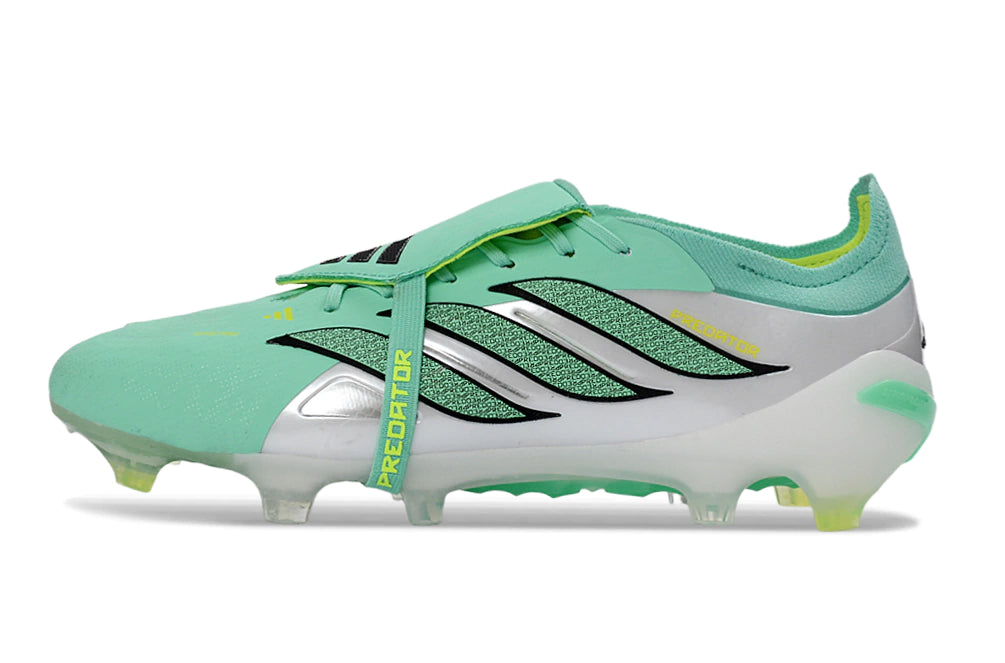 Chuteira Adidas Predator Tongue 26 Elite FG - Verde