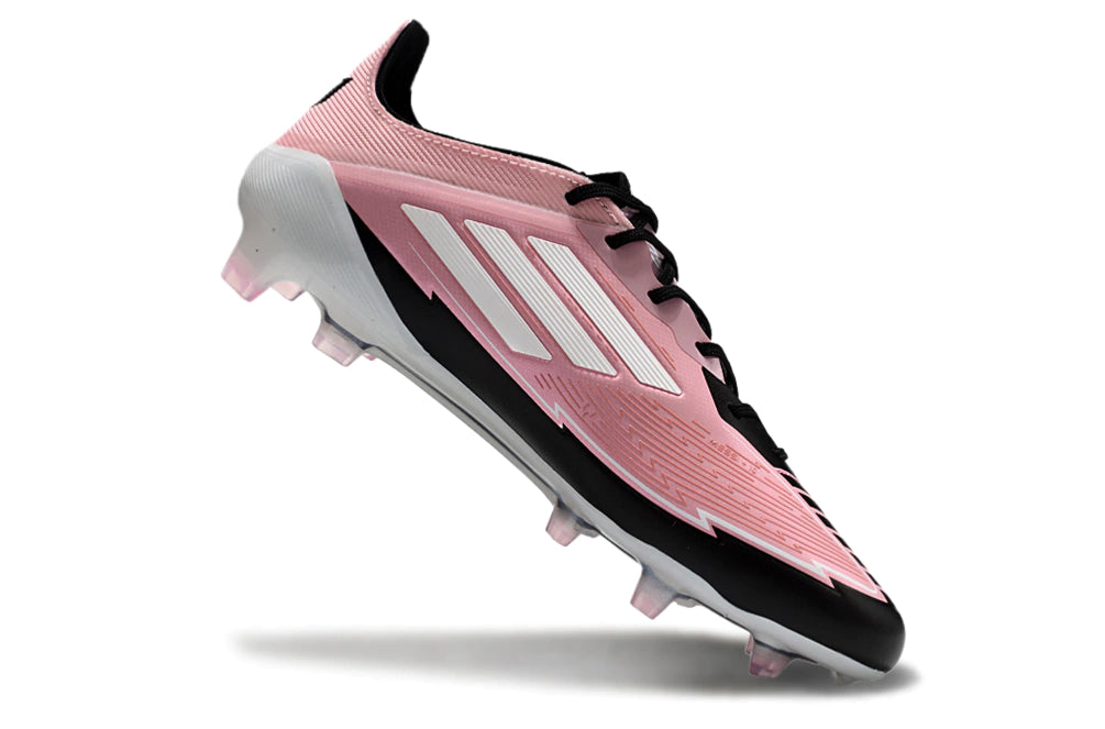 Chuteira Adidas F50 X Campo - Preto/Rosa