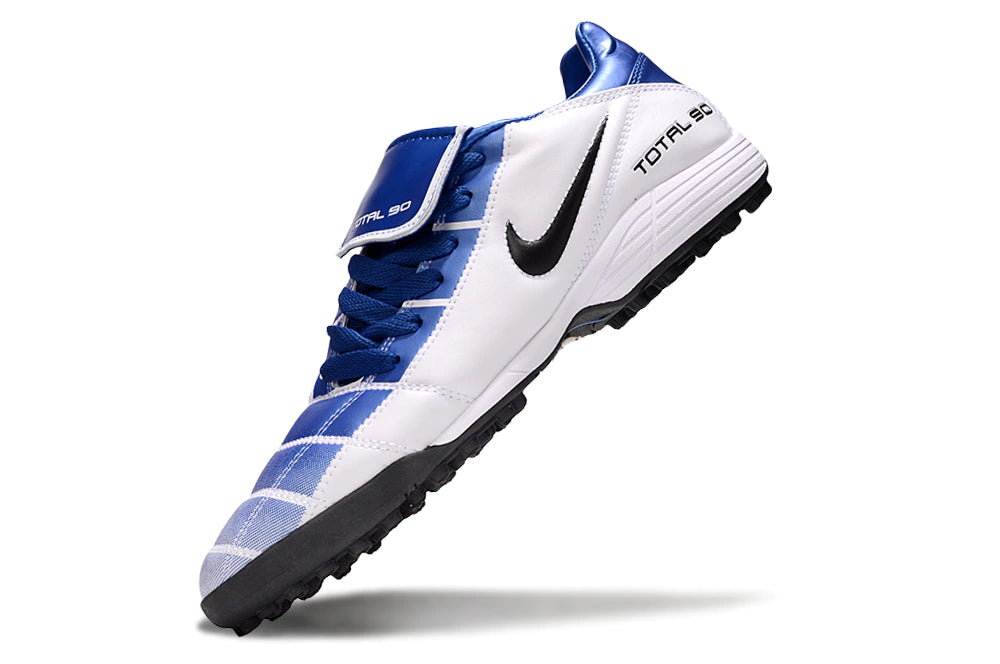 Chuteira Nike Total 90 Society - Azul/Branco