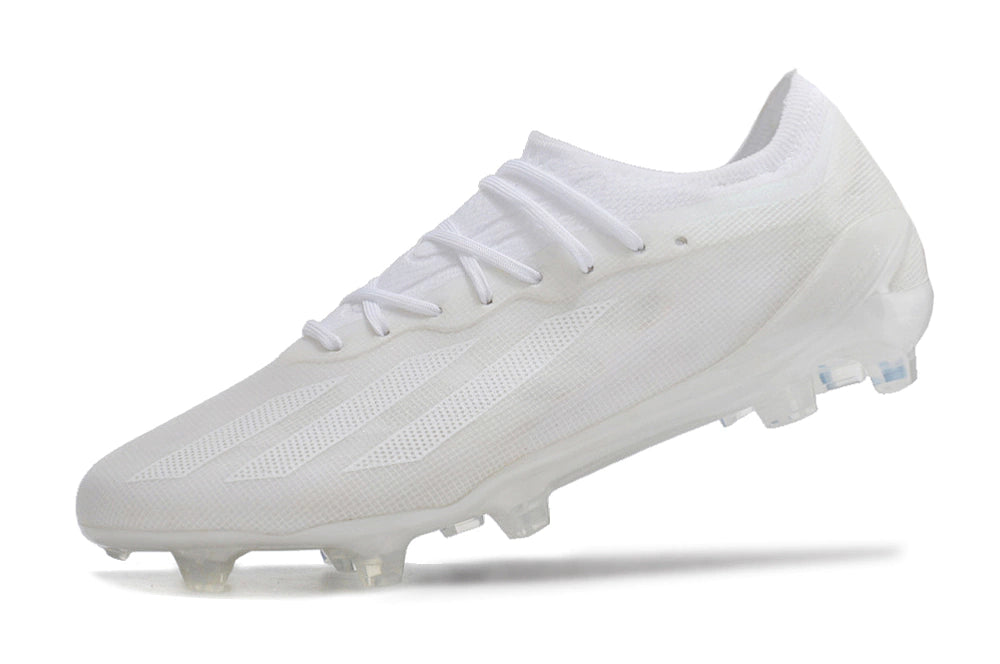 Chuteira Adidas X CrazyFast.1 FG - All White