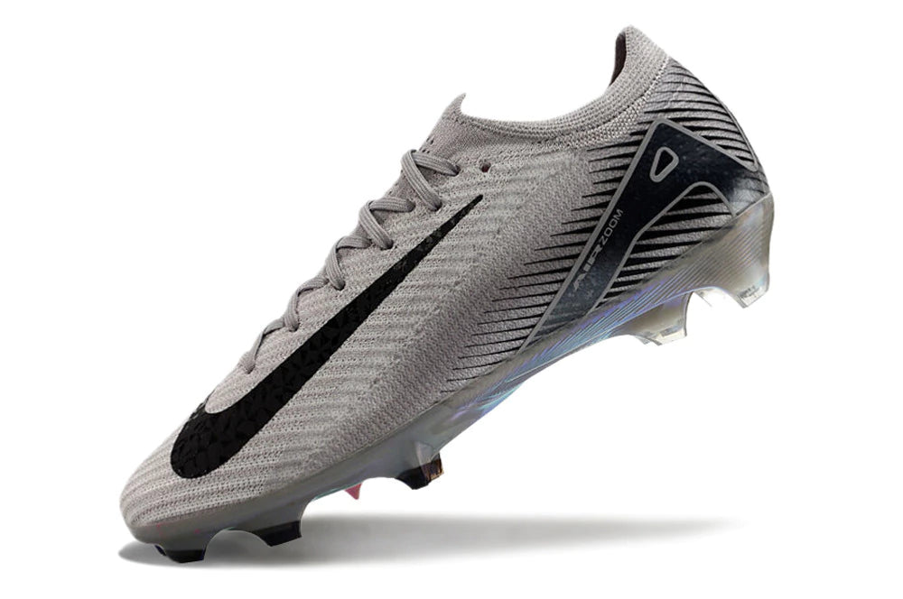 Chuteira Nike Air Zoom Mercurial Vapor 16 Elite FG - Cinza/Preto