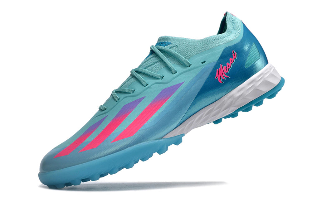 Chuteira Adidas X CrazyFast.1 Society TF "Messi"