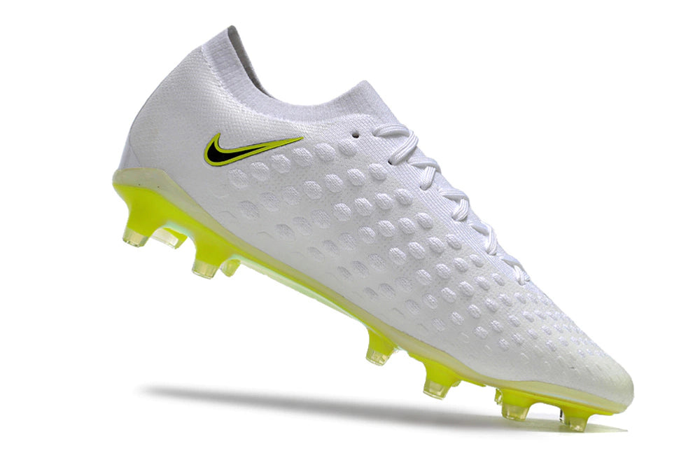 Chuteira Nike Phantom Ultra Venom FG - Branco/Verde