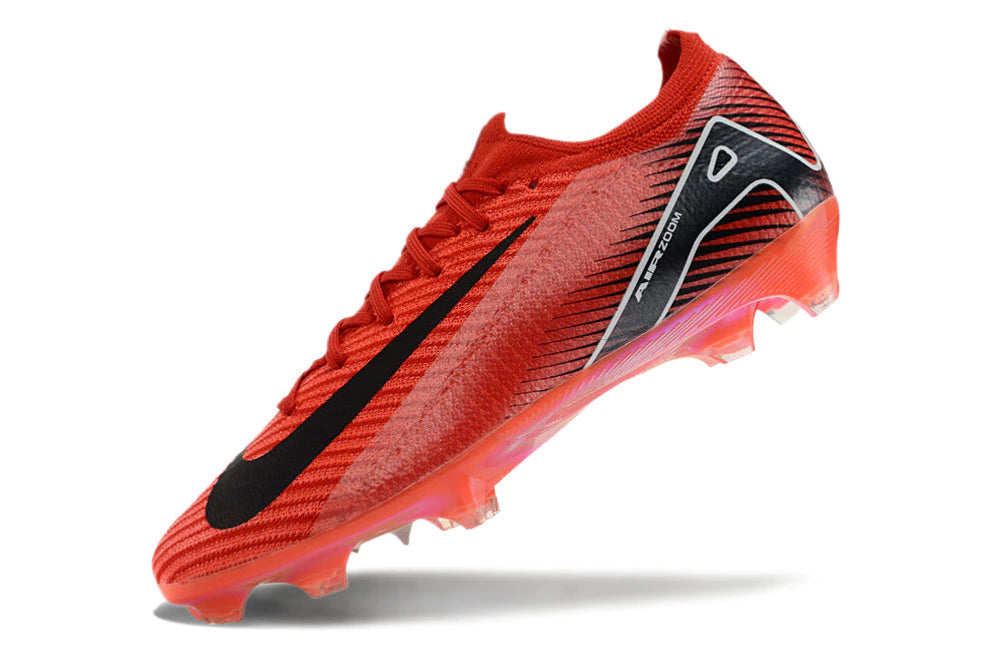 Chuteira Nike Air Zoom Mercurial Vapor 16 Elite FG - Vermelho/Preto