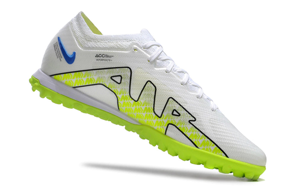 Chuteira Nike Mercurial Vapor 15 Elite Society - Cinza/Verde