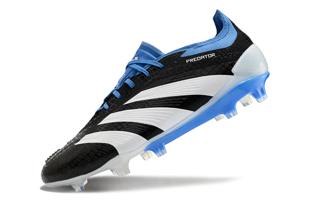 Chuteira Adidas Predator Elite Campo FG - Preto/Azul