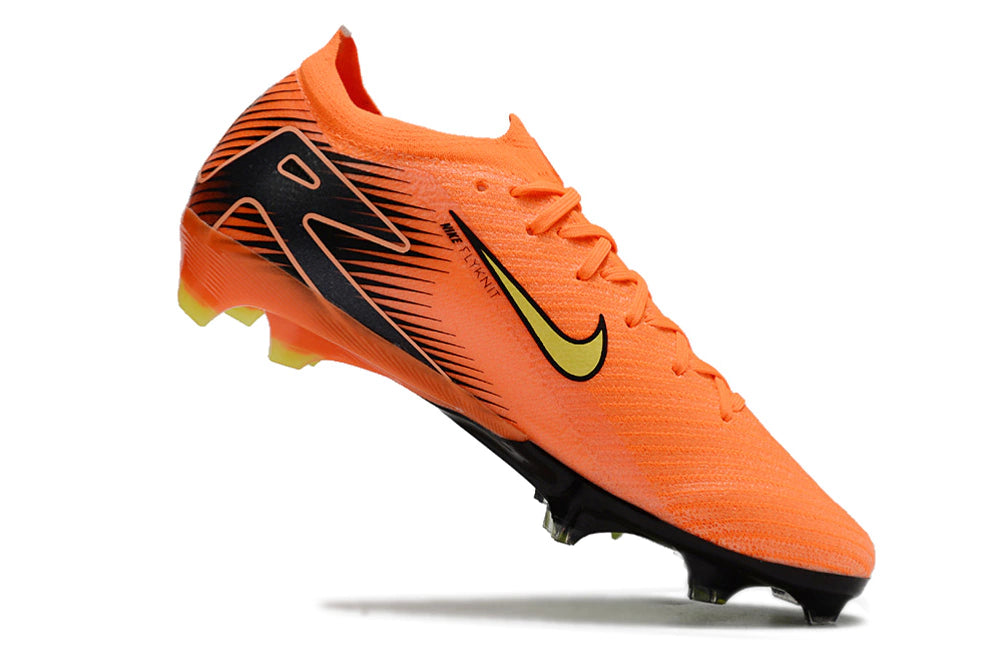 Chuteira Nike Air Zoom Mercurial Vapor 16 Elite FG - Laranja/Amarelo