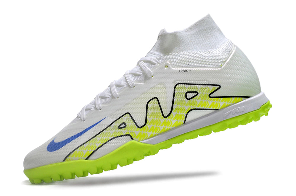 Chuteira Nike Mercurial Superfly 9 Elite Society - Branco/Verde