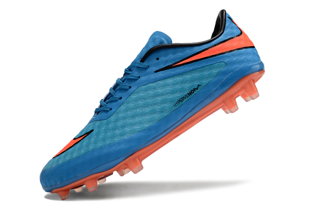 Chuteira Nike Hypervenom Phantom FG - Azul/Laranja