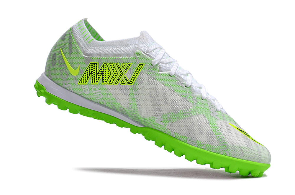 Chuteira Nike Mercurial Vapor 15 Elite Society - Branco/Verde