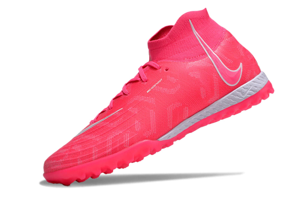 Chuteira Nike React Phantom Luna Elite Society - Rosa