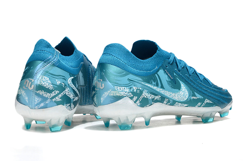 Chuteira Nike Phantom GX2 Elite Campo FG - Azul/Branco