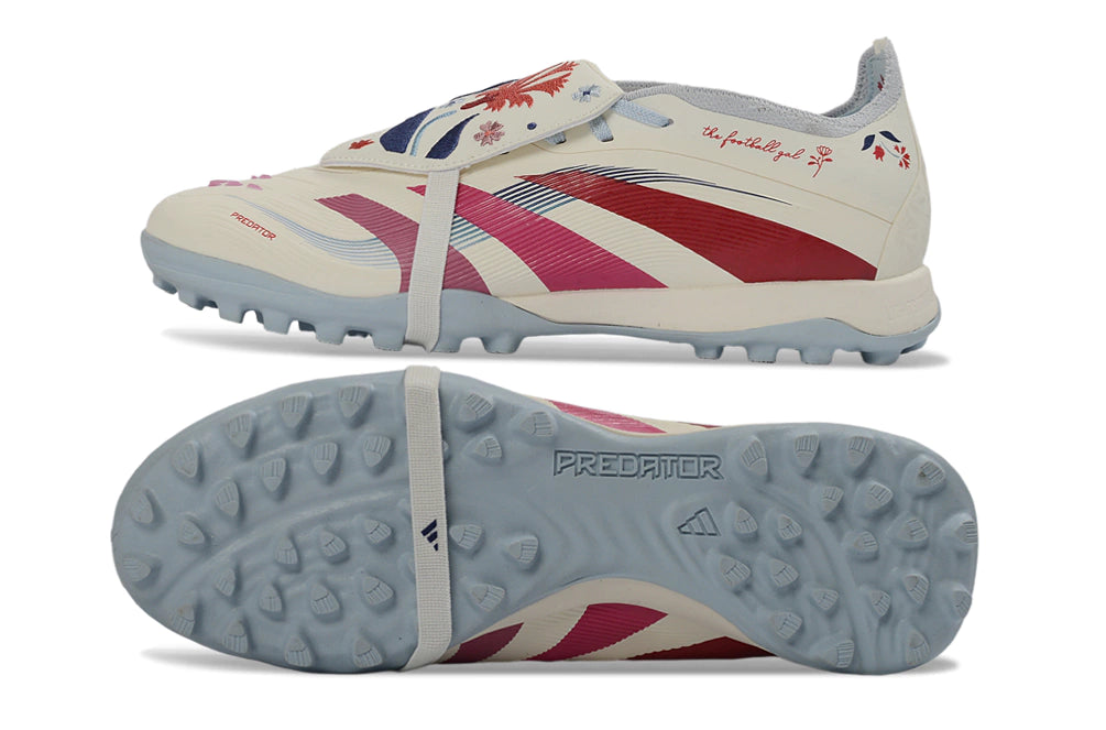 Chuteira Adidas Predator Tongue Elite 25 Society - Branco