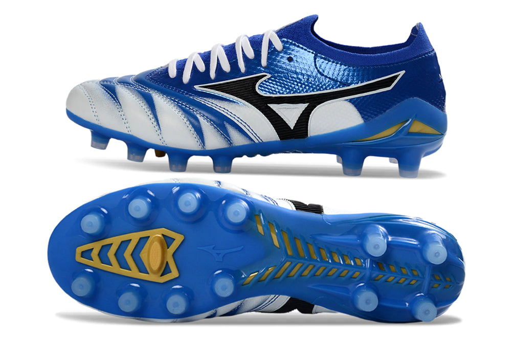 Chuteira Mizuno Morelia Neo 4 Campo - Azul