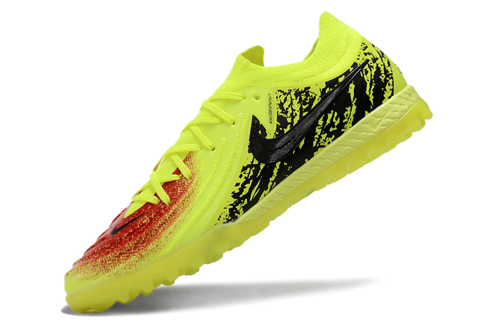 Chuteira Nike Phantom GX 2 Elite Society TF - Branco/Verde/Preto